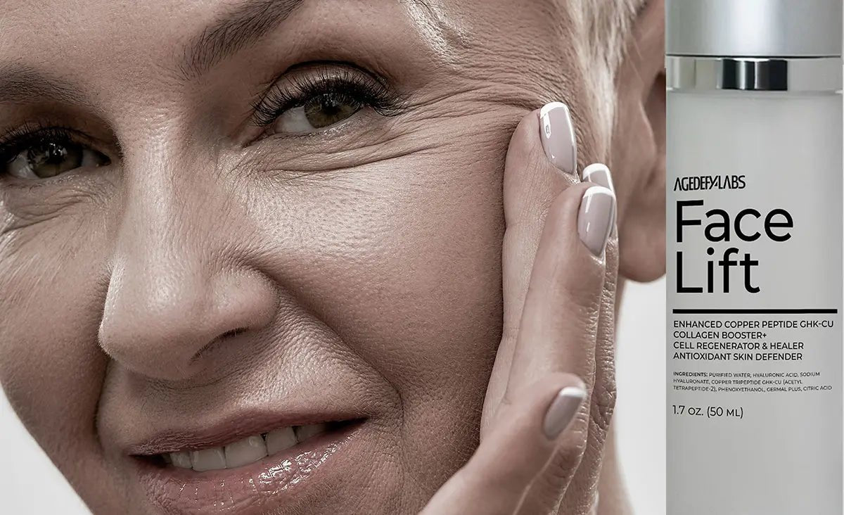GHK-Cu: The Skin and Hair Powerhouse Peptide - AgeDefy Labs™